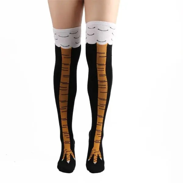 1+1 Free | Socks with Chicken Legs Design
