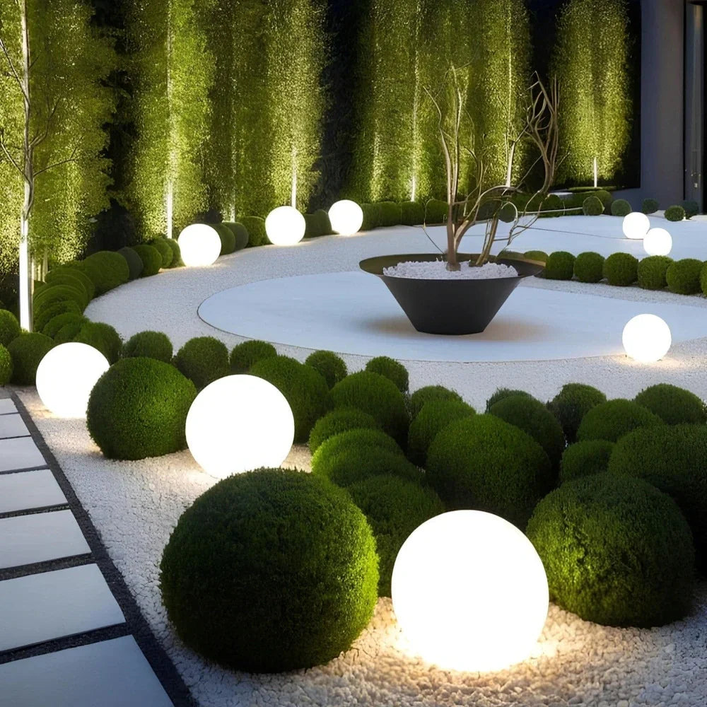Round Garden Light
