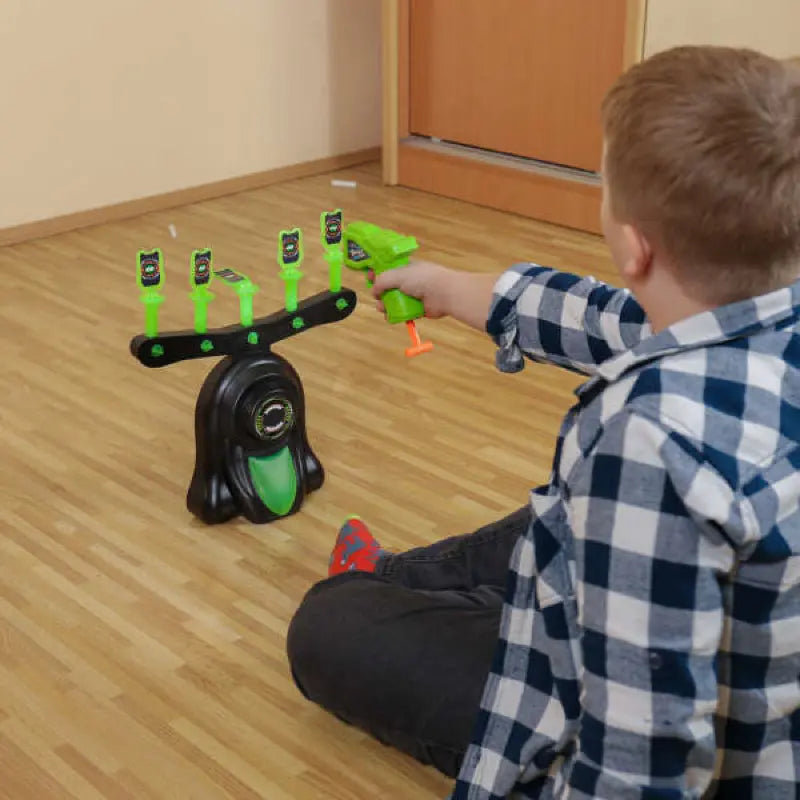 Illuminated Targets for Kids to Use with Toy Guns