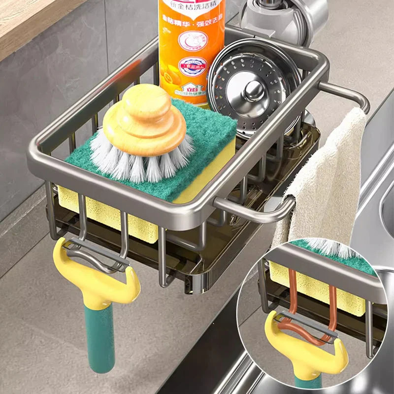 AquaNest™ Organizer — Transform Your Sink into a Calm, Clutter-Free Oasis Instantly