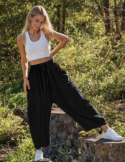 Flowing Summer Palazzo Pants™ — Light, Breezy, Effortless Fit