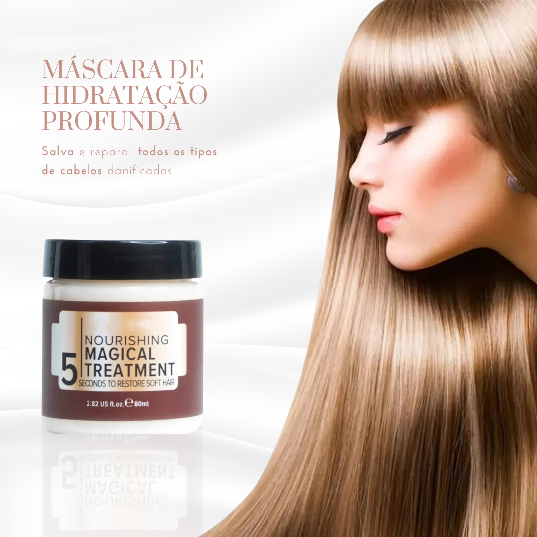 5 MAGICAL™ — Instantly Silky, Frizz-Free Hair | 50% Off