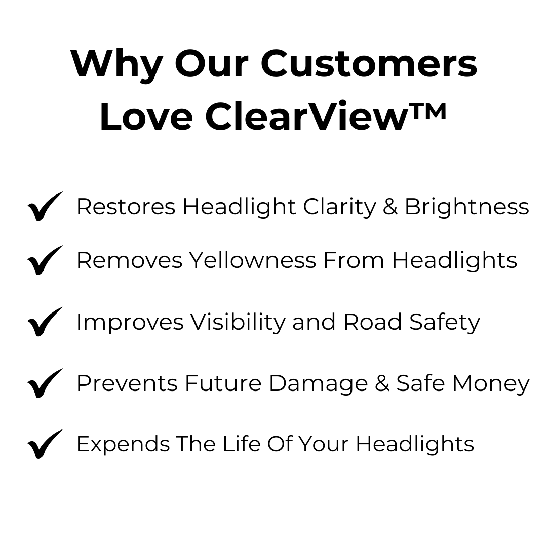 ClearView Headlight Repair Fluid I Last Day 1+1 FREE