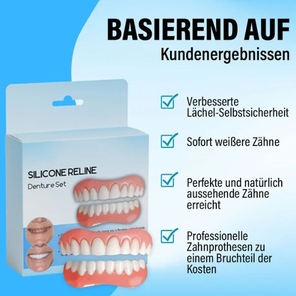 1+1 FREE | Silicone-Reline Bit Set™ – Ensures lasting comfort, perfect fit, and a bright smile!