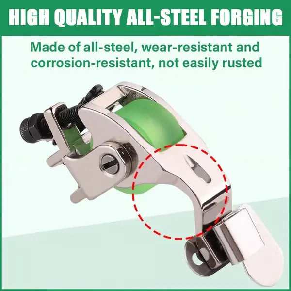 1+1 Free | Adjustable Rolling Foot for Sewing Machines – Versatile for Perfect Hems