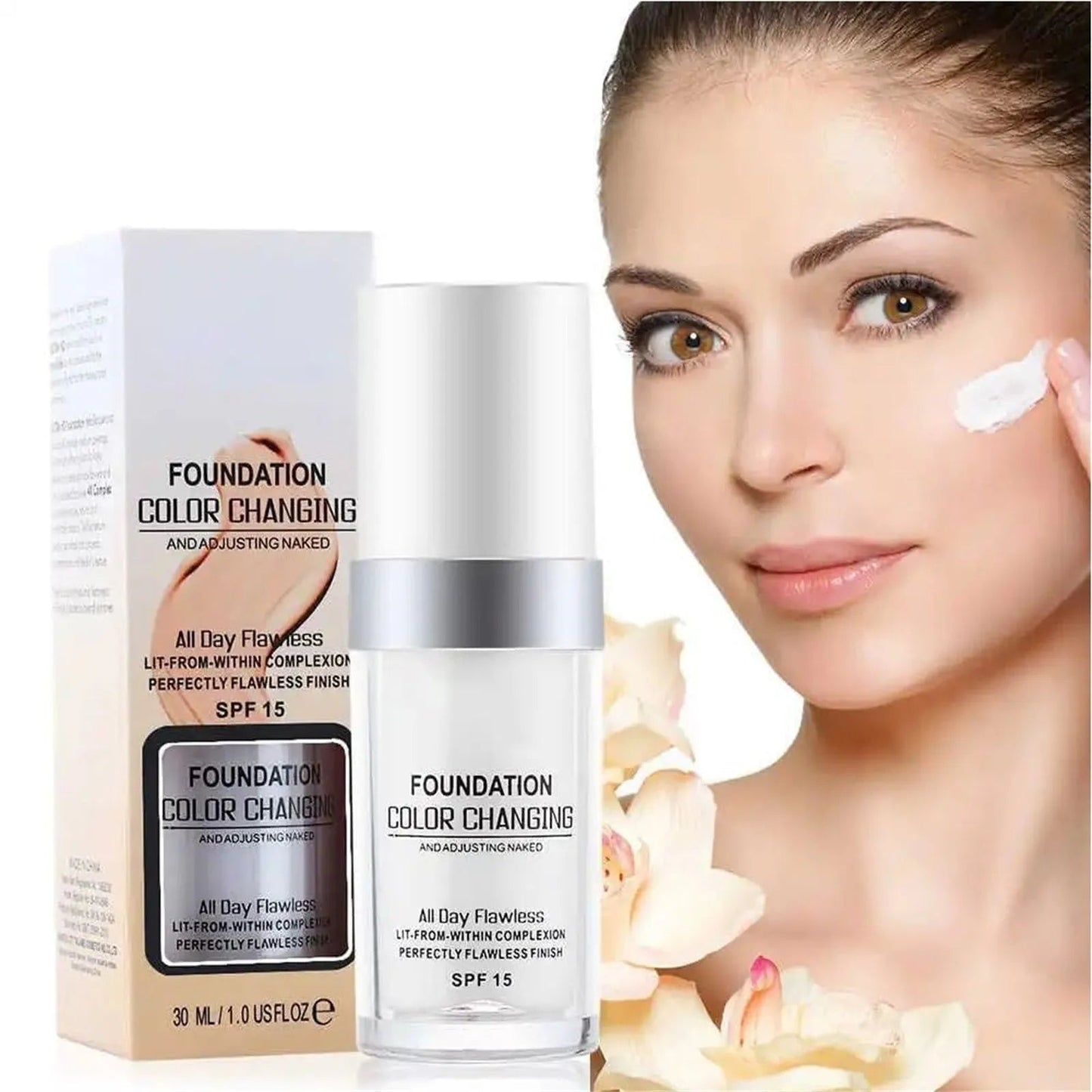 1+1 FREE | YouthRevive™ Flawless Foundation for a Natural, Radiant Appearance!