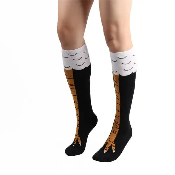 1+1 Free | Socks with Chicken Legs Design