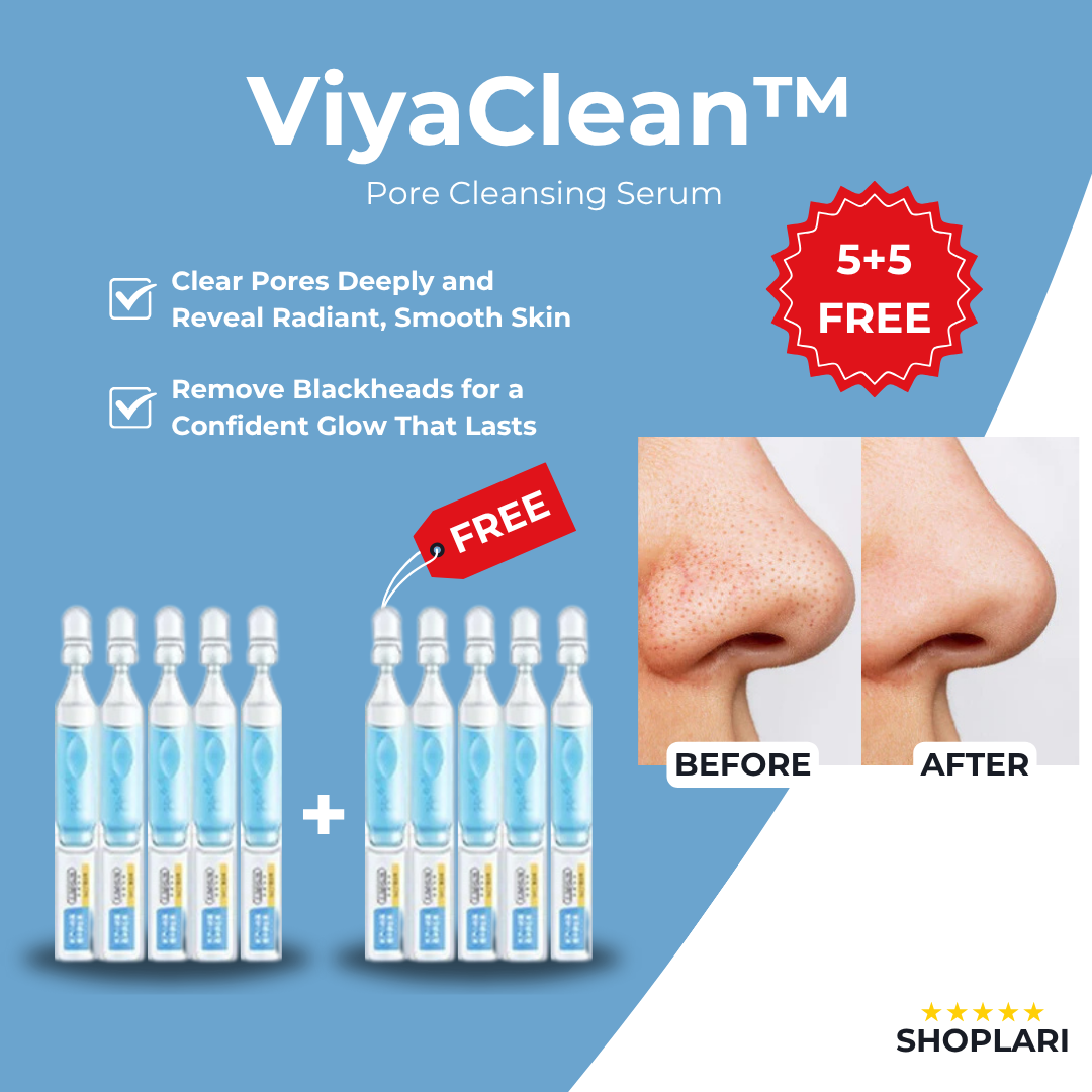 Last Day 5+5 FREE | ViyaClean™ Serum for Pore Cleansing