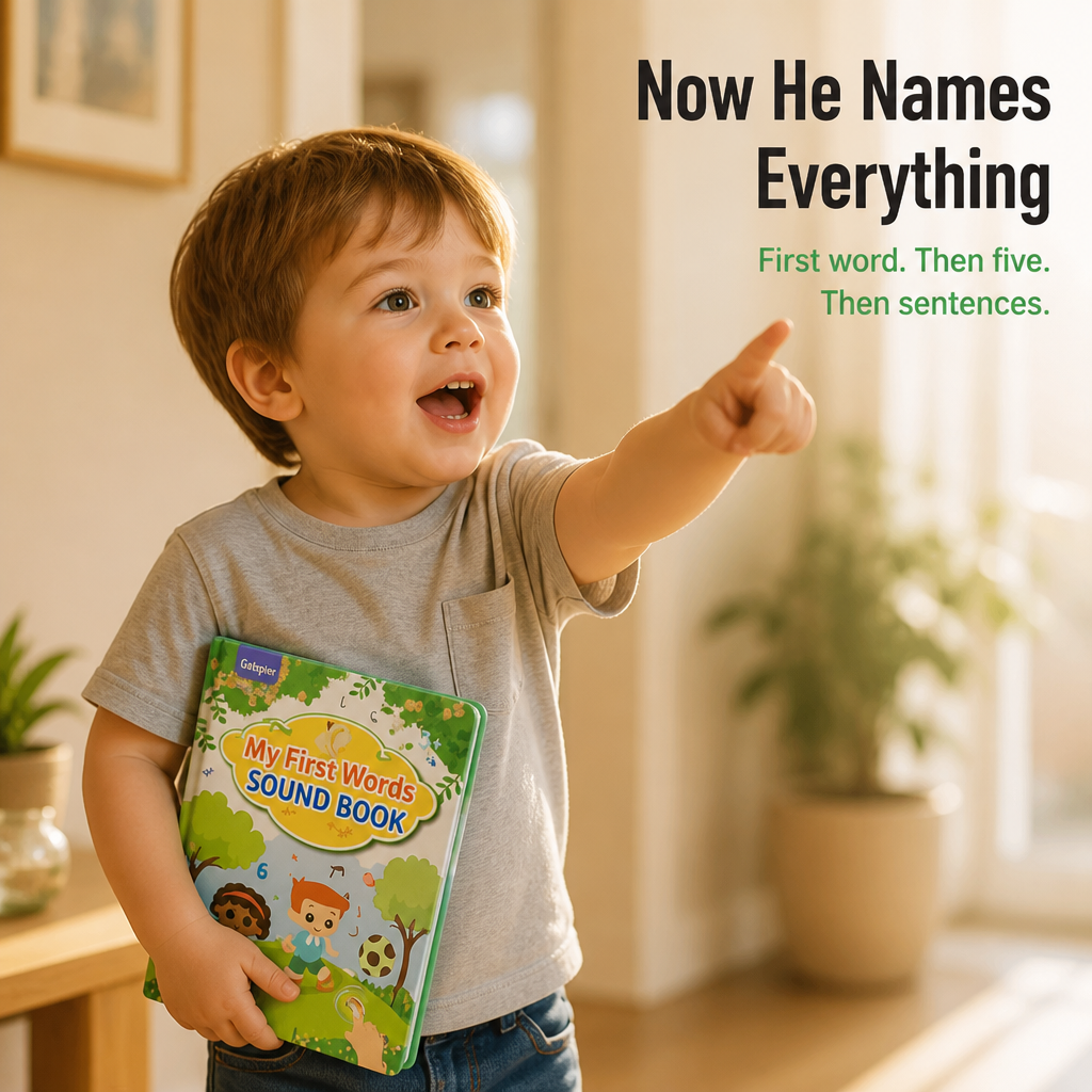 SparkSpeak™ — Have Your Toddler Speaking Real English Words Without Needing Another Tablet