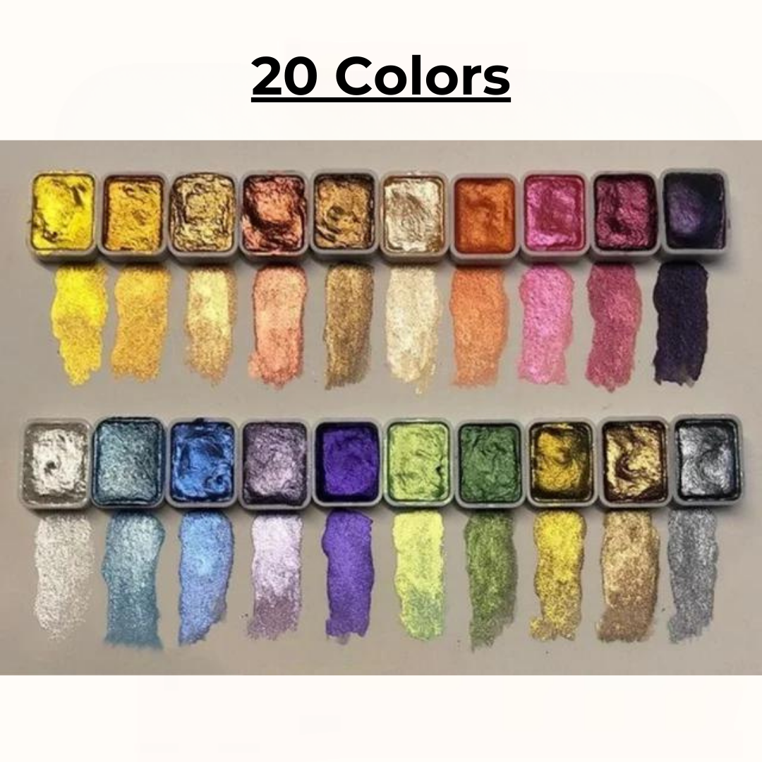 50% OFF I GlowMax Watercolor Paint Set