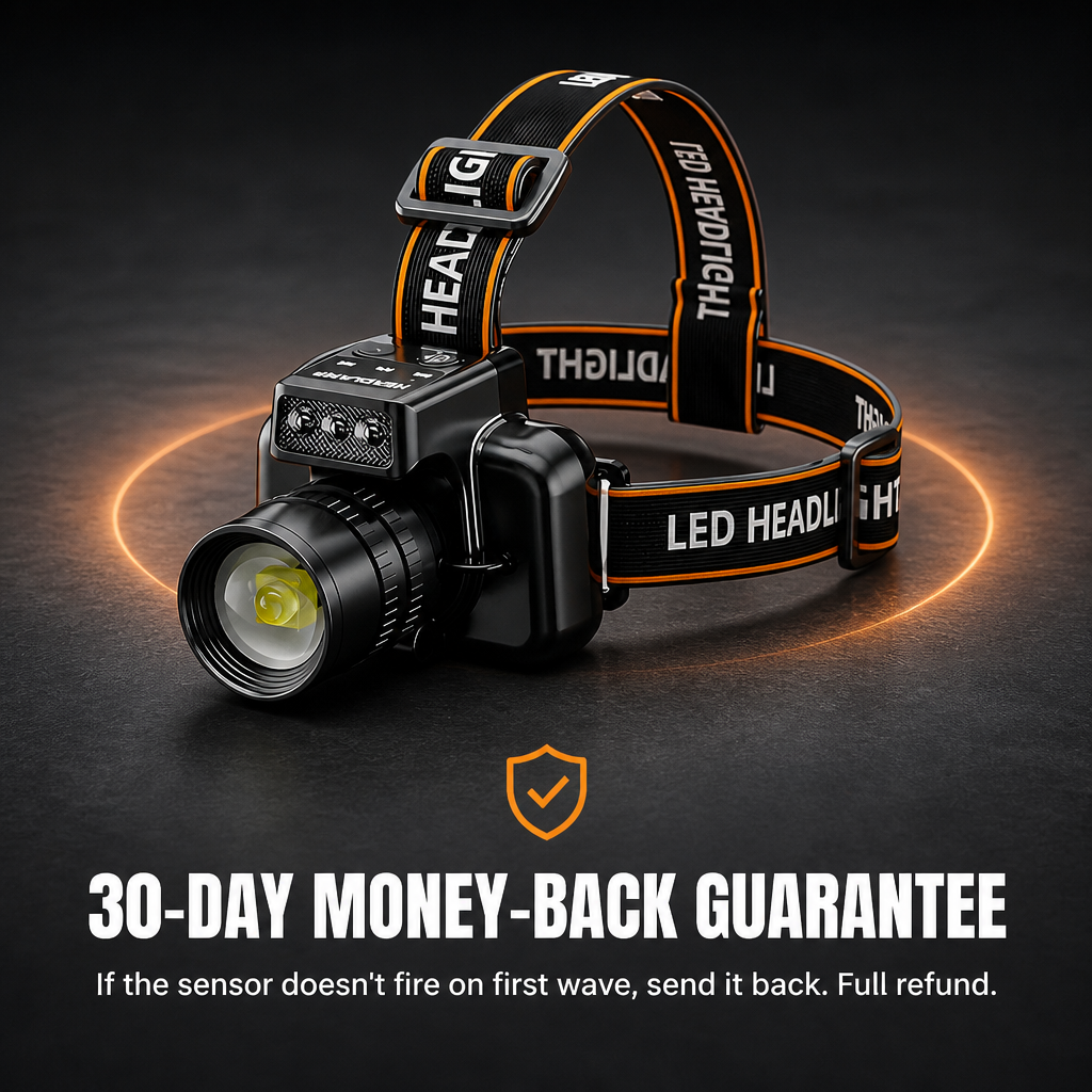 BlazeBeam™ — Illuminate 500 Meters With Just One Hand Wave