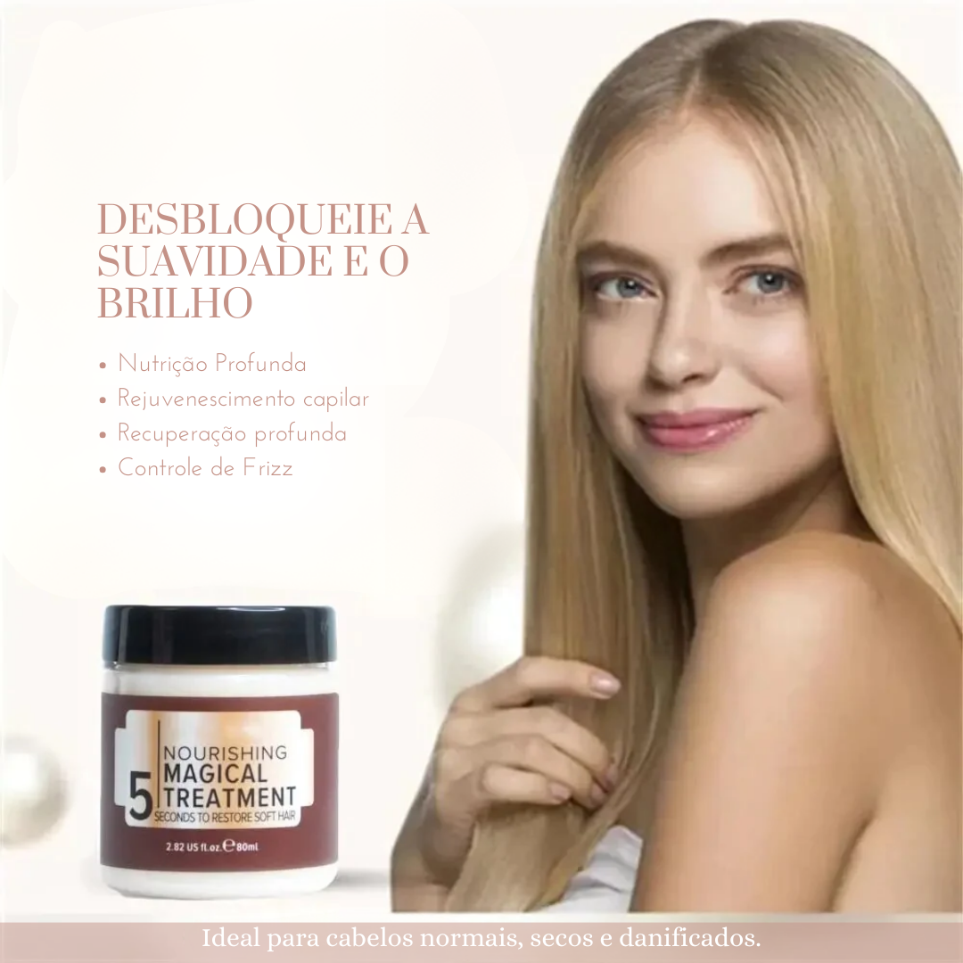 5 MAGICAL™ — Instantly Silky, Frizz-Free Hair | 50% Off