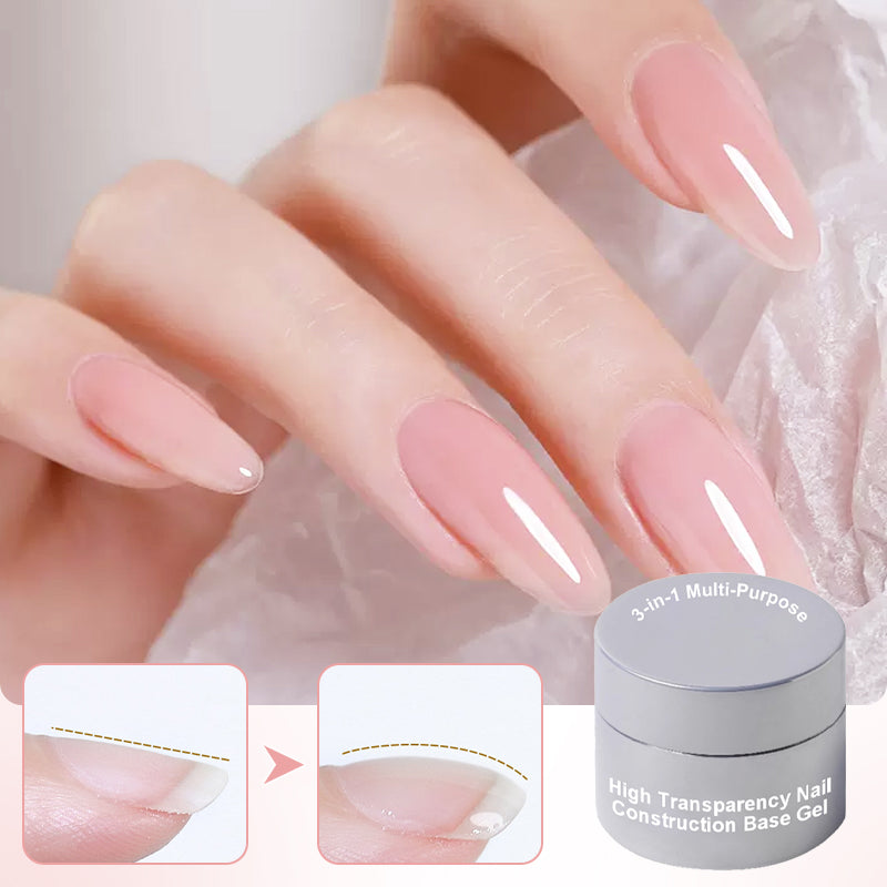 🔥Buy 2, Get 2 Free🔥 3-in-1 High Transparency Multi-Purpose Nail Base Gel