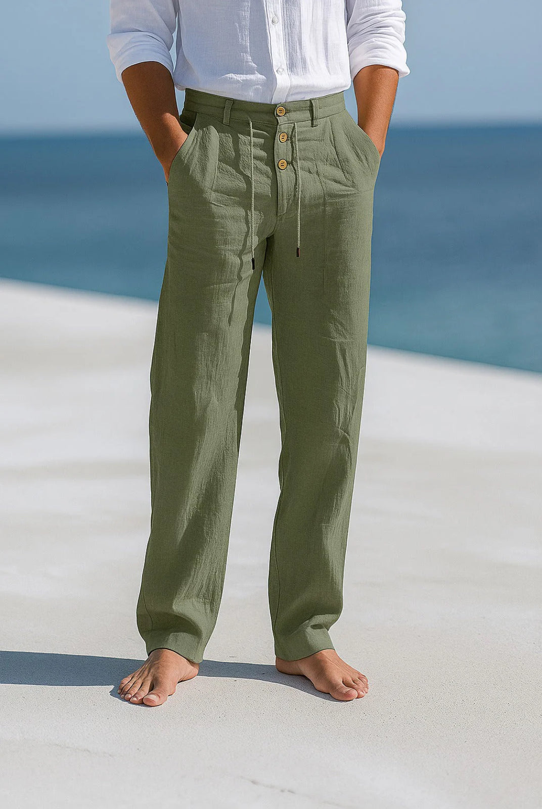 LuxeLinen™ — Stay Cool, Comfortable, and Confident in Every Summer Moment