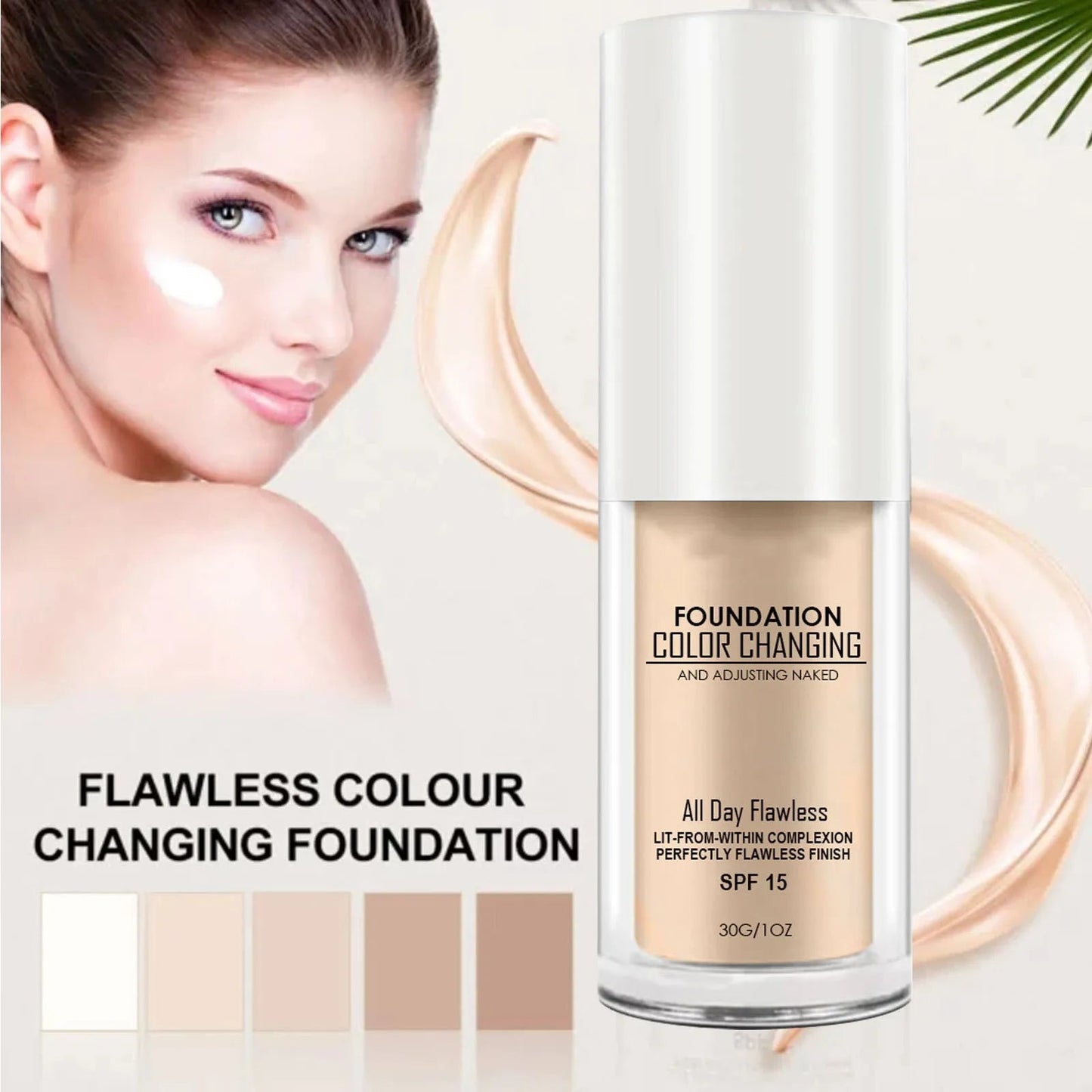 1+1 FREE | YouthRevive™ Flawless Foundation for a Natural, Radiant Appearance!