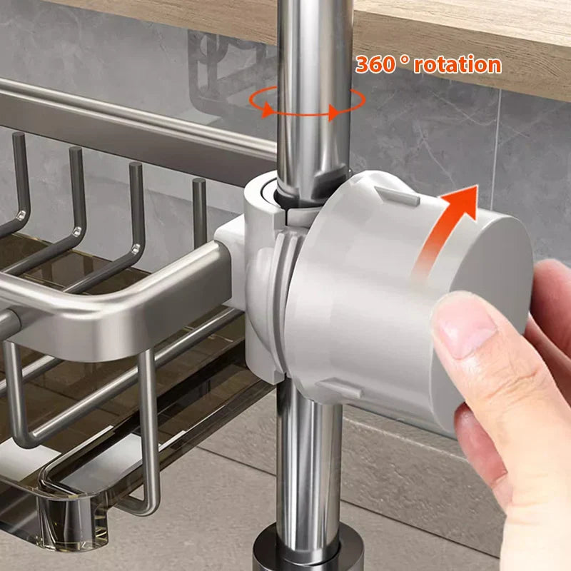 AquaNest™ Organizer — Transform Your Sink into a Calm, Clutter-Free Oasis Instantly