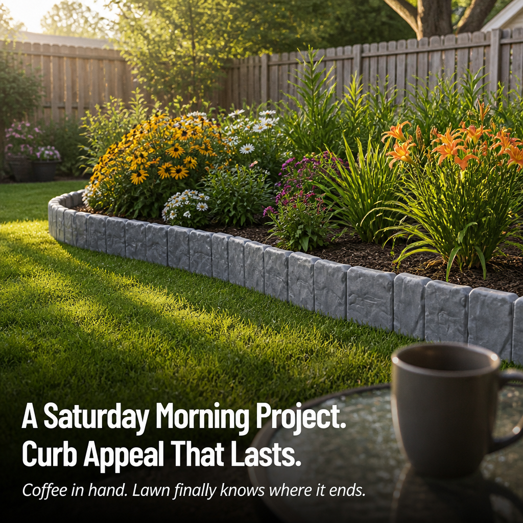 StoneVanta™ — Effortless Stone-Style Edging That Makes Your Garden the Envy of the Neighborhood