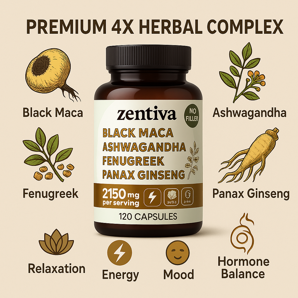 4-in-1 Black Maca+ Complex