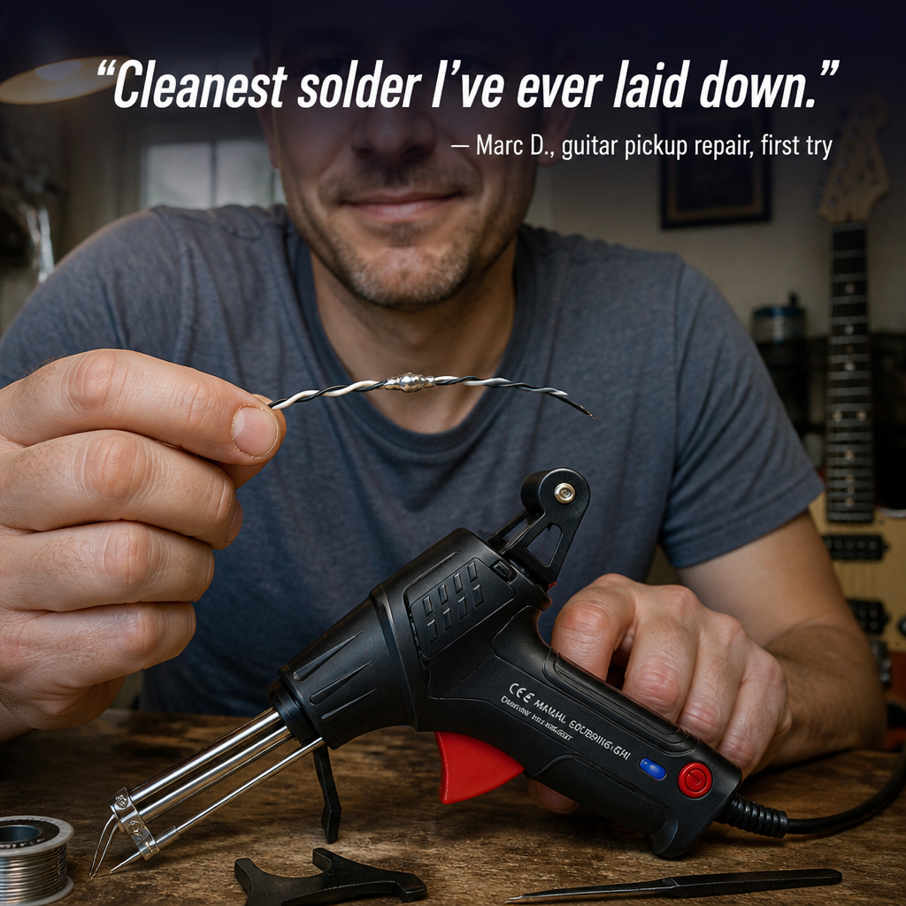 TitanArc™ — Pull the Trigger, Deliver Flawless Solder Joints One-Handed