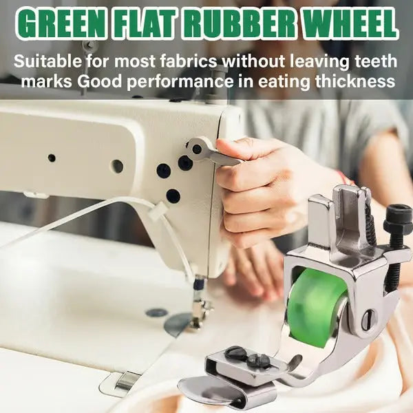 1+1 Free | Adjustable Rolling Foot for Sewing Machines – Versatile for Perfect Hems
