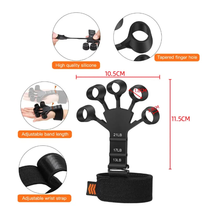 6-Level Resistant Finger Exerciser