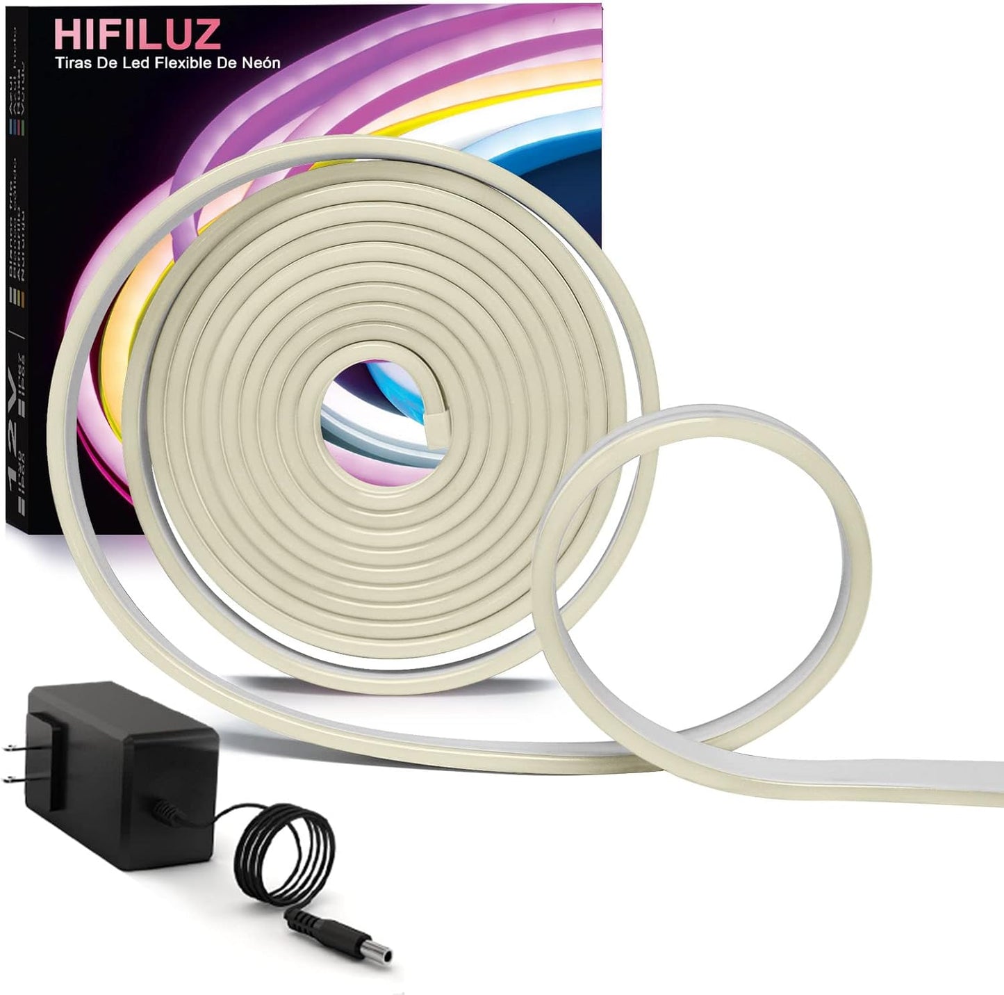 5 Meter White Neon LED Strip Light
