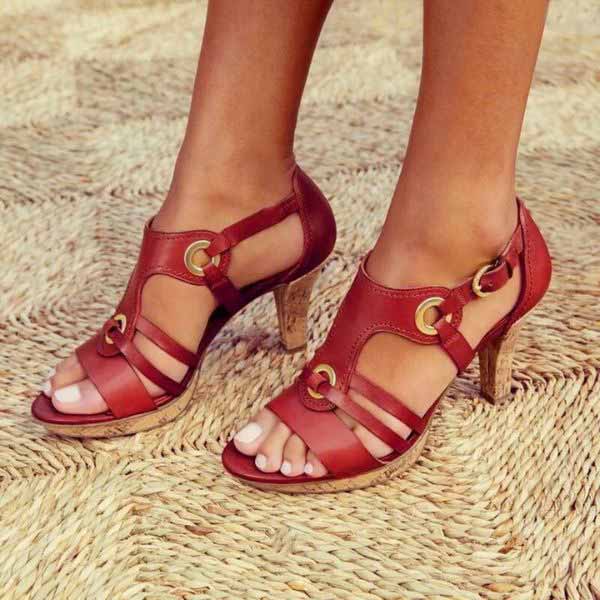 Velaria™ Heeled Sandals — Glide Through Your Day with All-Day Comfort and Effortless Elegance