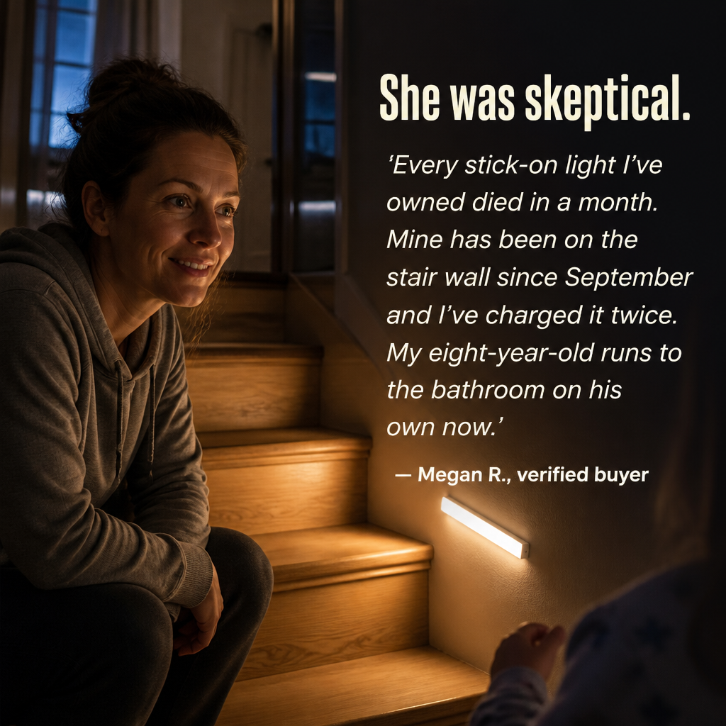 LumaSense™ — Illuminate Each Midnight Step Without Disturbing the House