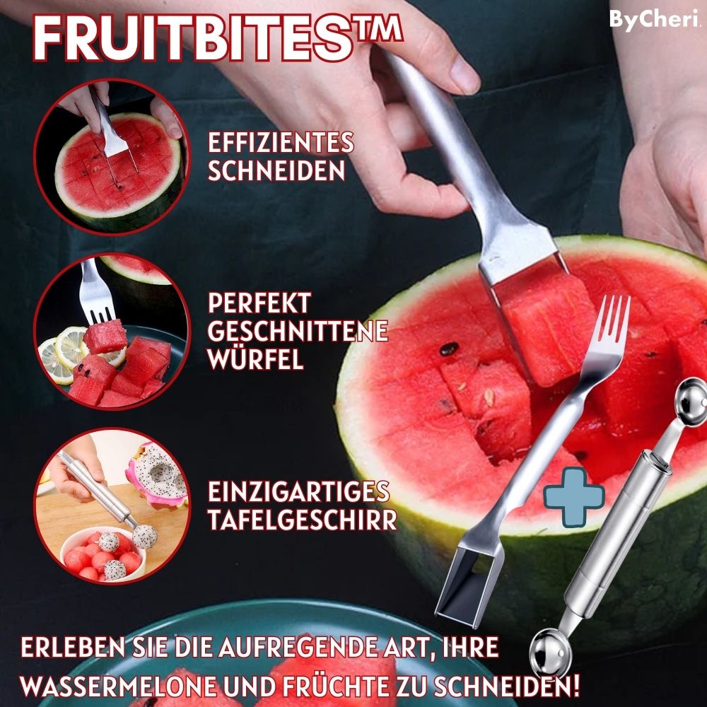 1+1 FREE | FruitBites™ - Discover the fun and easy method to slice your watermelon and fruits!