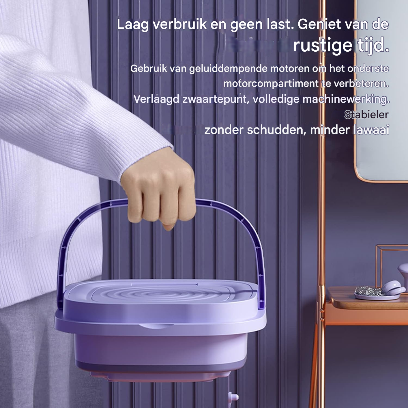 WashPro™ – Safeguard your clothes using this gentle cleaning technology