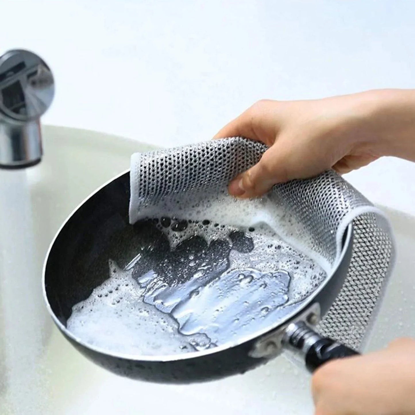 5+5 Free | Lustra | Multifunctional Wire Cleaning Cloth for Effortless Cleaning