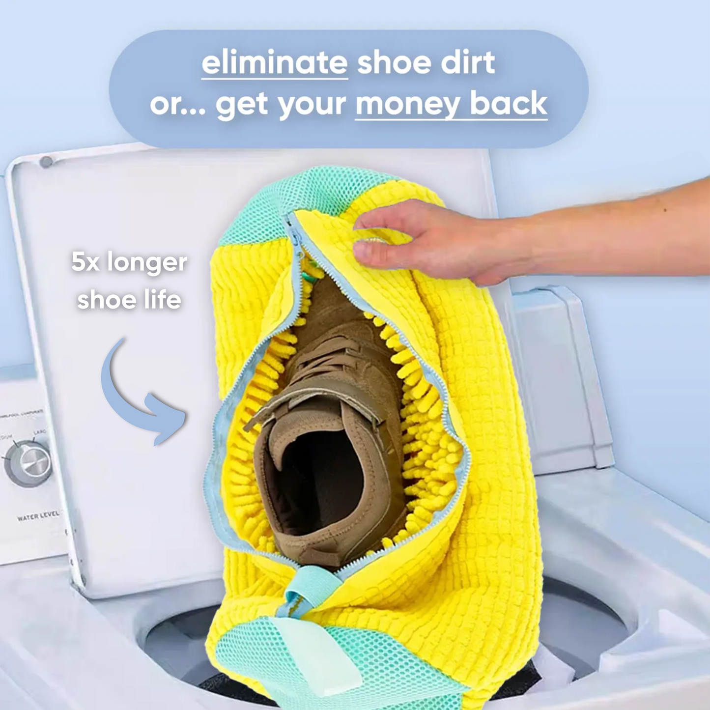 GuardianSole™ — Keep Your Shoes Pristine, Protected, and Ready to Impress Every Wash
