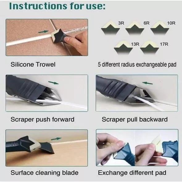 Ultimate 3-in-1 Sealant Tool