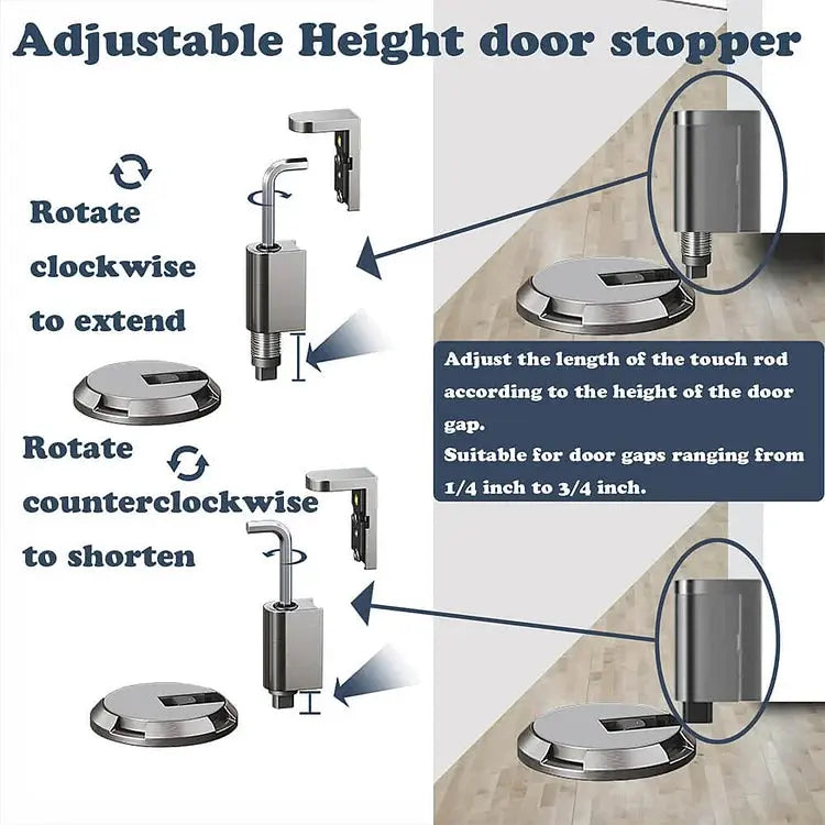 1+1 Free | DoorGuard™ – Stylish and Convenient Door Security Solution