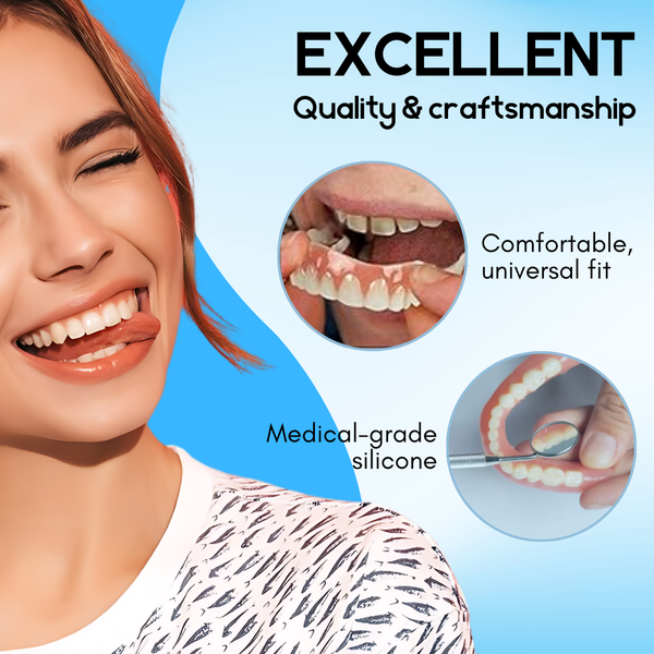 1+1 FREE | Silicone-Reline Bit Set™ – Ensures lasting comfort, perfect fit, and a bright smile!