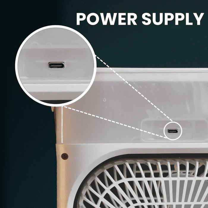 BreezeAura™ — Own Your Personal Oasis of Instant Cool Comfort