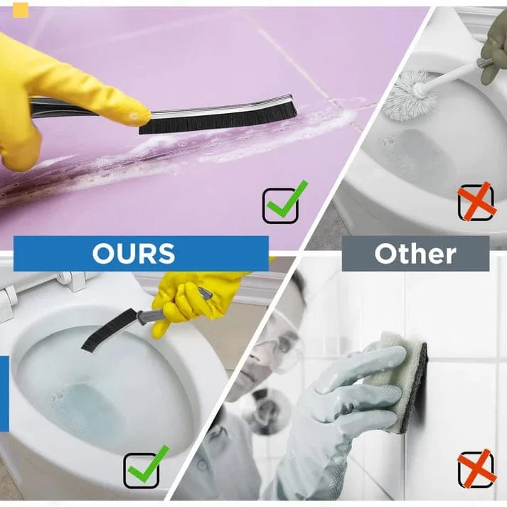 50% Discount | GrimeGuard™ Joint Cleaning Brush Featuring Hard Bristles