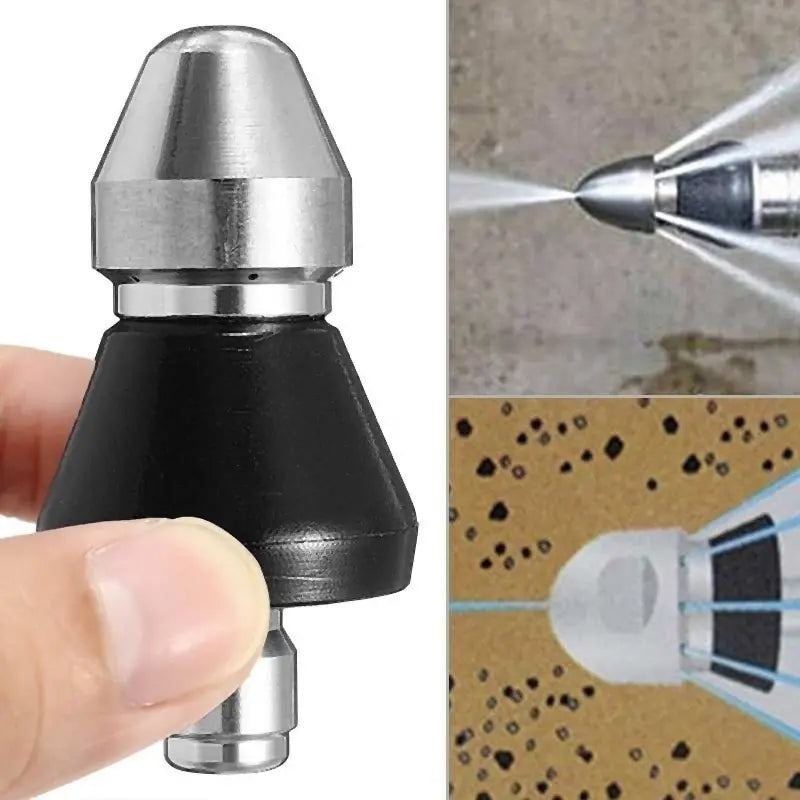 TurboBlast Nozzle sewer cleaning tool high-pressure nozzle