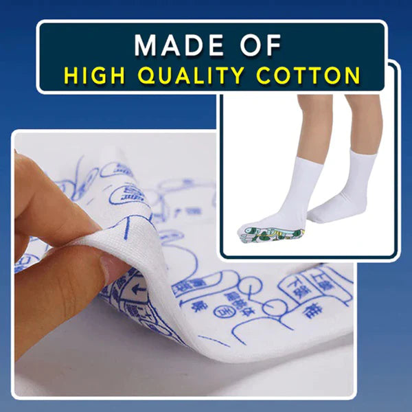 Acupressure Reflexology Massage Socks Set