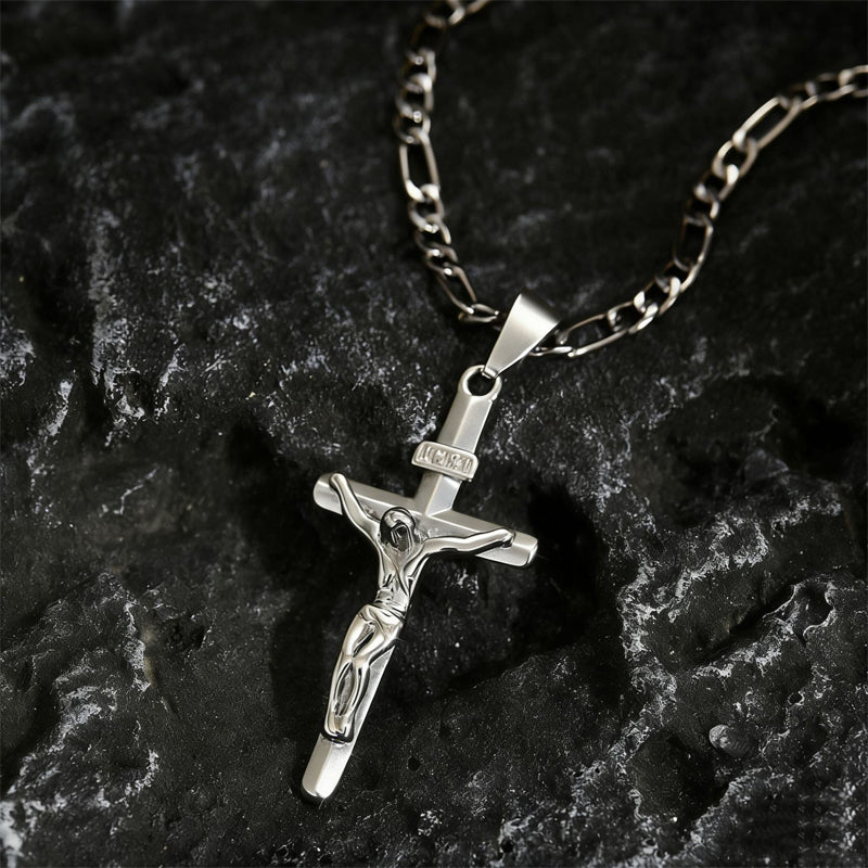 SolaraFaith™ — Sport a Crucifix That Resists Tarnish, Breakage, and Green Neck Stains