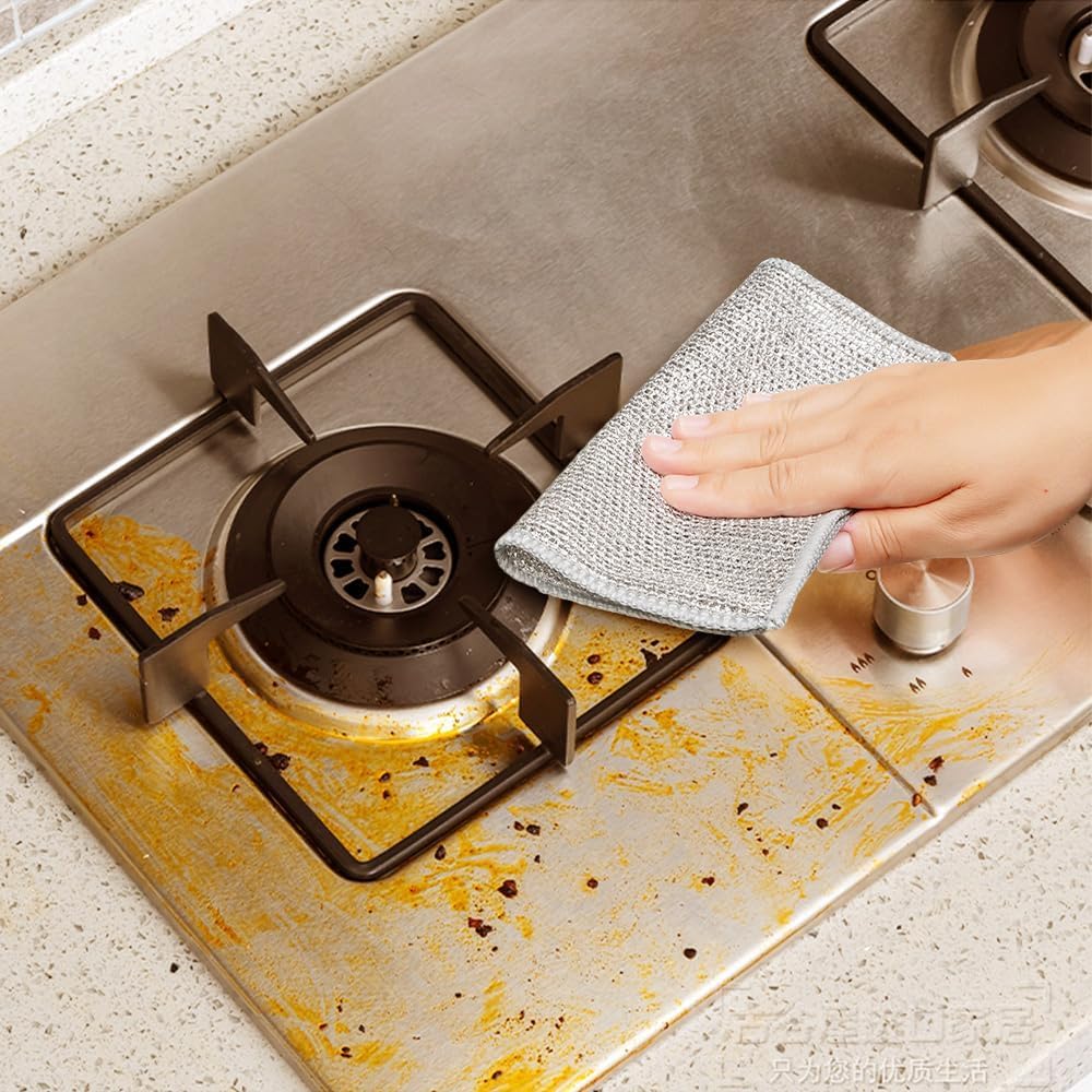 5+5 Free | Lustra | Multifunctional Wire Cleaning Cloth for Effortless Cleaning