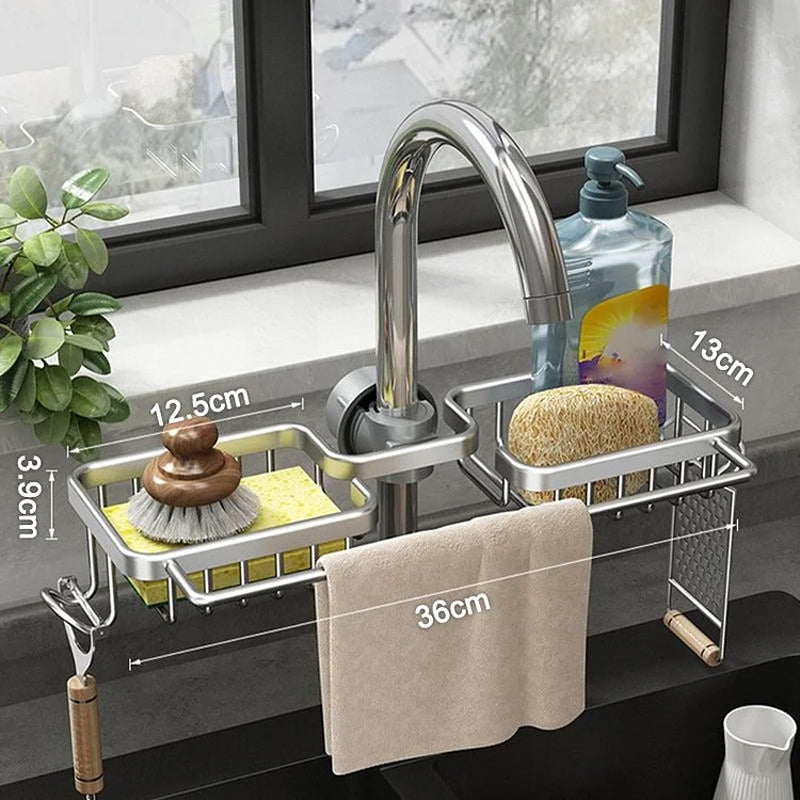 AquaGrip™ — Instantly Turn Your Sink Into a Clean, Dry, Clutter-Free Sanctuary