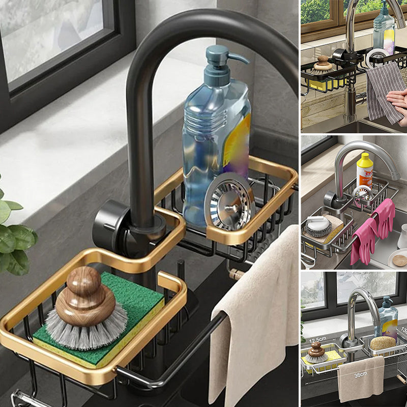 AquaGrip™ — Instantly Turn Your Sink Into a Clean, Dry, Clutter-Free Sanctuary