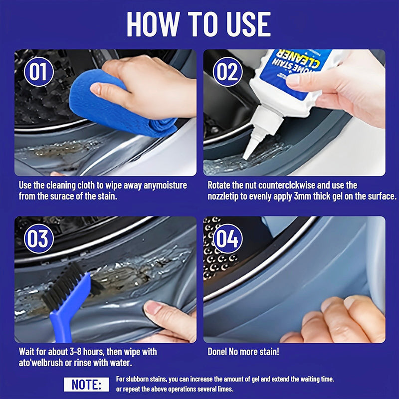 1+1 Free | Anti-Mold and Stain Gel™ Easy Deep Cleaning That Lasts – No Scrubbing Required