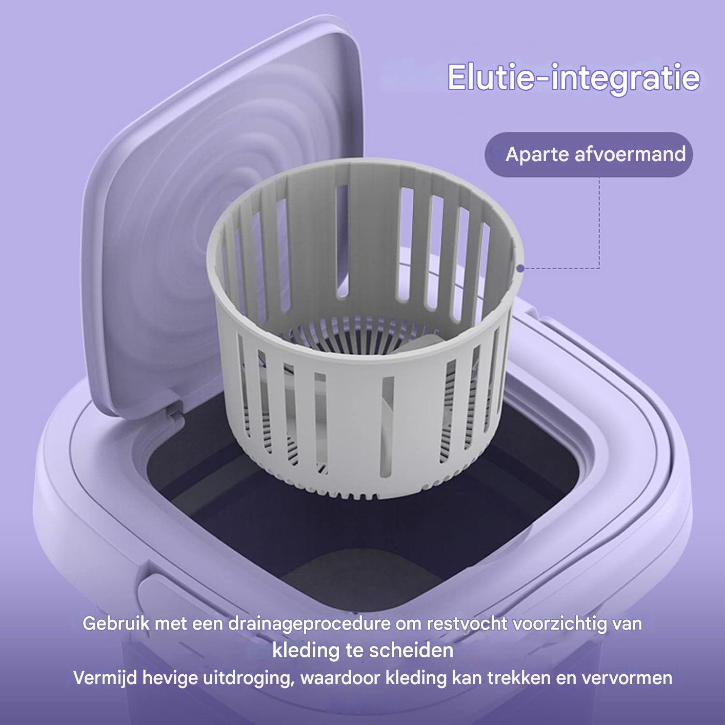 WashPro™ – Safeguard your clothes using this gentle cleaning technology