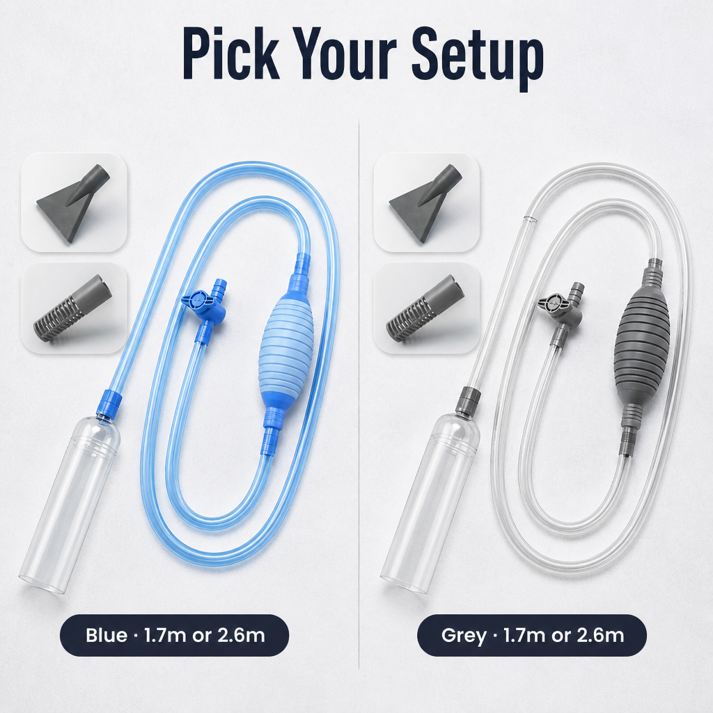 Flexora™ — Empty Your Tank in 5 Minutes Without Bending or Mouth-Priming