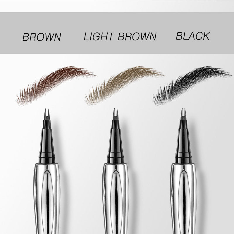 💖Buy One Get One Free💖2024 Enhanced Natural Waterproof Eyebrow Pen Featuring a Microfine Tip