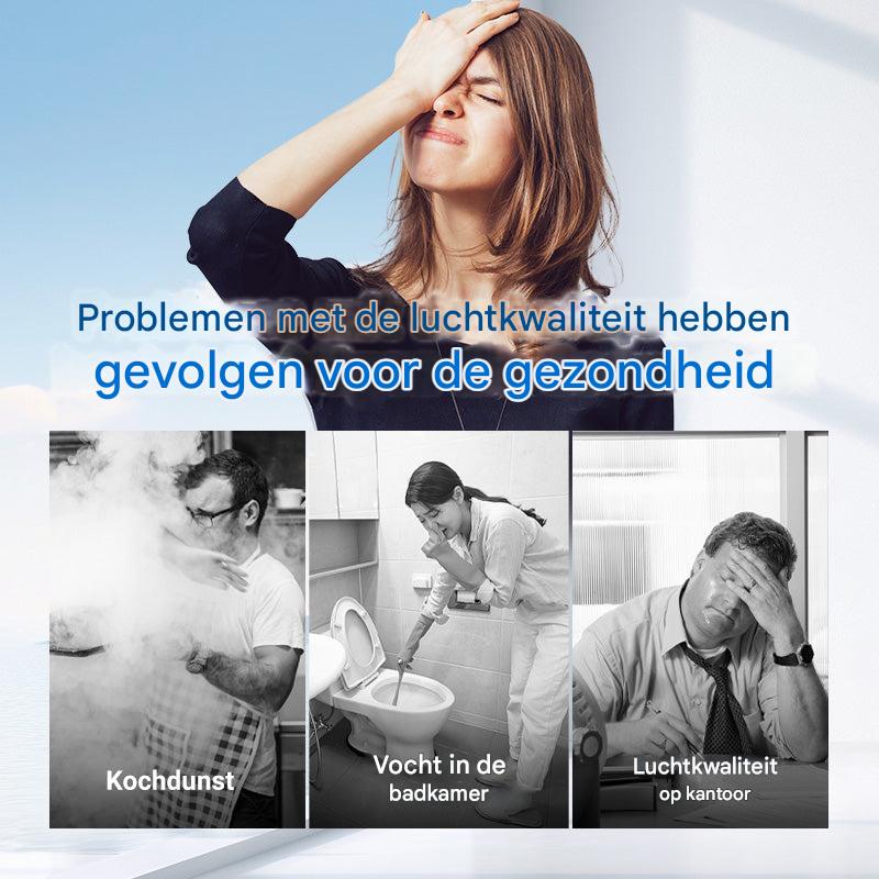 AeroFlow™ - Instantly Eliminates Unpleasant Odors