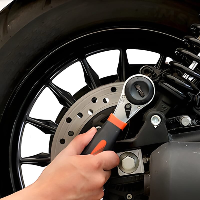 360° Rotatable Ratchet Wrench for Every Bolt Task