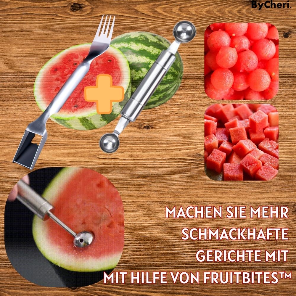 1+1 FREE | FruitBites™ - Discover the fun and easy method to slice your watermelon and fruits!